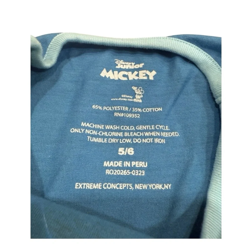 Disney Junior Mickey Mouse Graphic Tank‎ Top Girls Size 5/6 Extreme Concepts